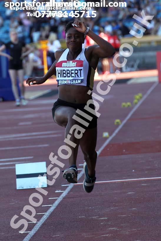 Womens triple jump, 2019 Muller British Championships, Alexander Stadium, Birmingham. Photo: David T. Hewitson/Sports for All Pics